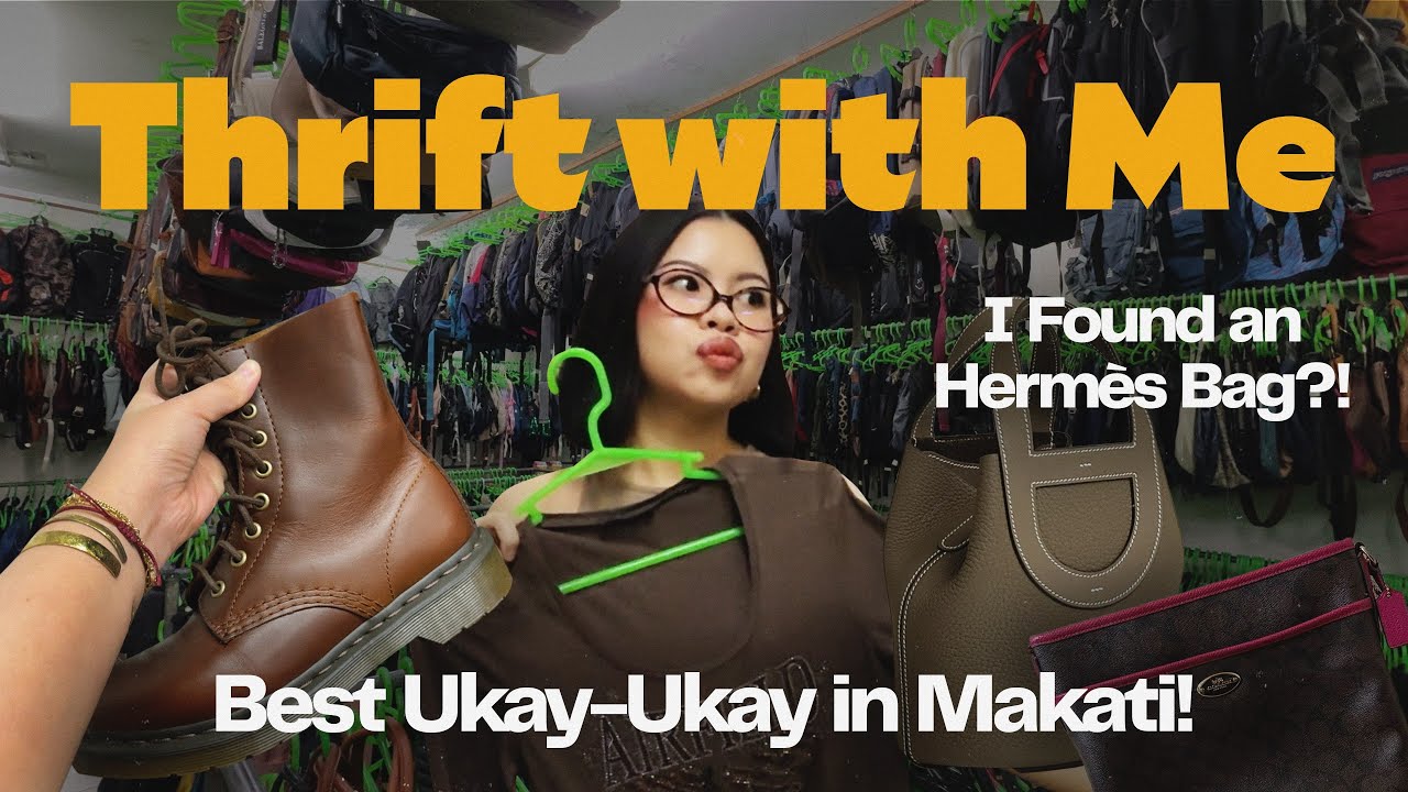 MANILA VLOG: Thrift with Me in MAKATI🇵🇭 Budget Ukay-Ukay Finds, Designer Bags & Shoes | The Sierra’s