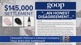 Gwyneth Paltrow’s Goop Reaches Settlement With Calif. Over False Claims