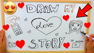 DRAW MY LOVE STORY! Disegno le mie storie D'AM0RE!