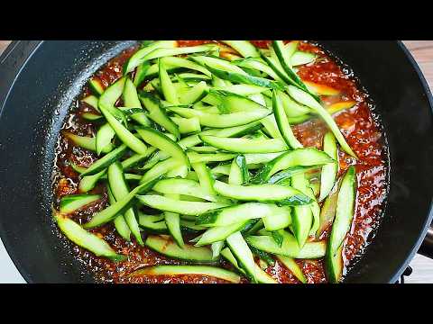 오이 더이상 무치지말고 이렇게 해보세요! 밥도둑 오이 레시피