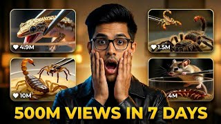 How To Make Macro Insects Videos Using Ai Wildlife Macro Video Tutorial 200M Views