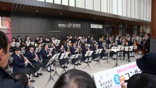 裾花中学校吹奏楽部 宝島 Midori長野open記念ミニコンサート Youtube