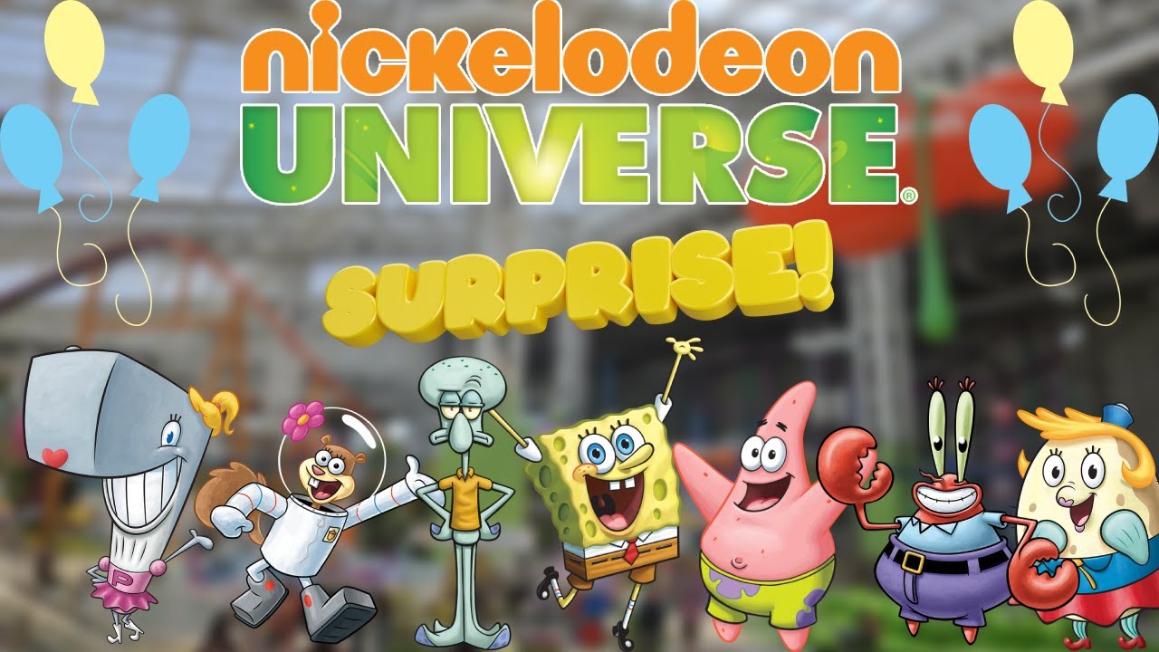 SpongeBob’s Surprise Birthday Bash LIVE At Nickelodeon Universe