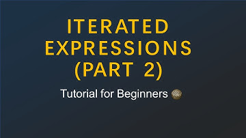 GUSEK tutorial for beginners - 05 - Iterated expressions - Part 2