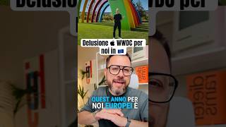 Poca roba dal  WWDC26 per noi europei #wwdc26 #siriai #appleintelligence
