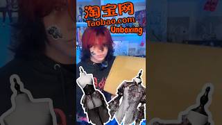 Taobao unboxing adding vampire swag to my closet 🧛 #vampire #gothic #taobao #unboxing #altfashion