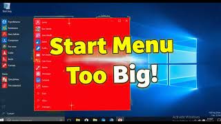 Famous How to solve Start menu too big after update in Windows 11 Net Worth