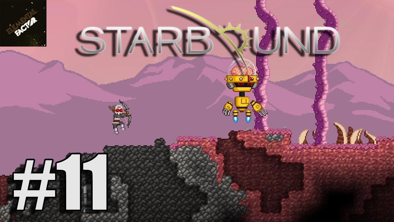 Let's Play Starbound Beta Gameplay | Part 11 | Defeat A Robot