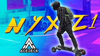Acedeck NYX Z1 Make room under your Christmas Tree this electric board is next level 225lb rider