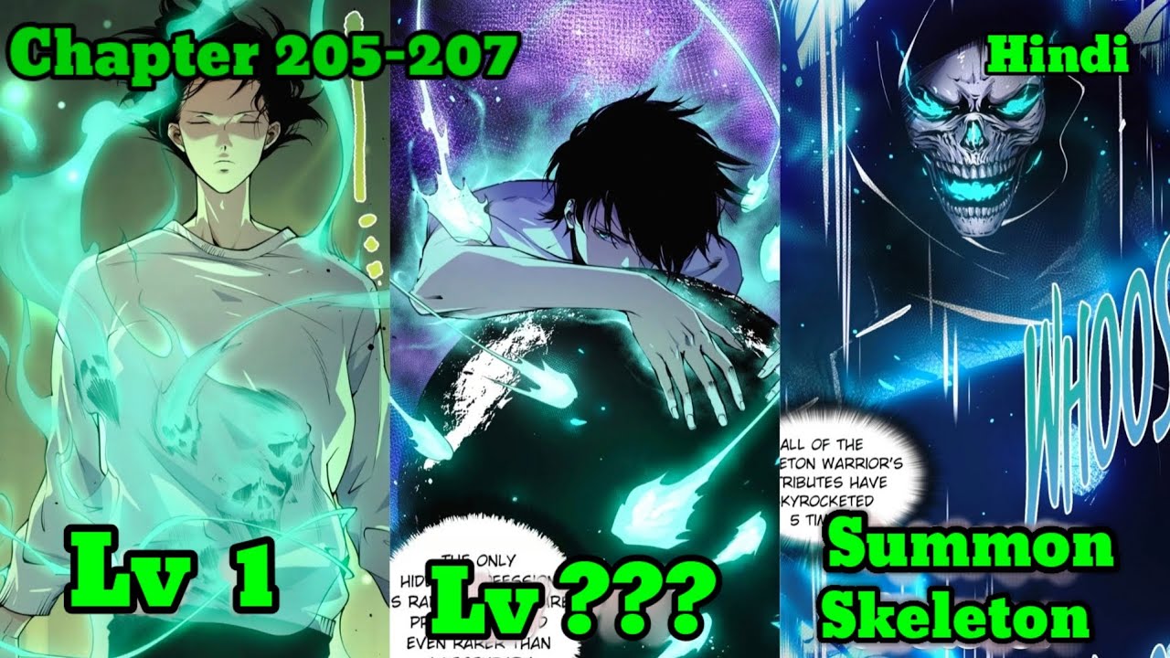 Chapter 205 -  207 || disaster necromancer explained in hindi 