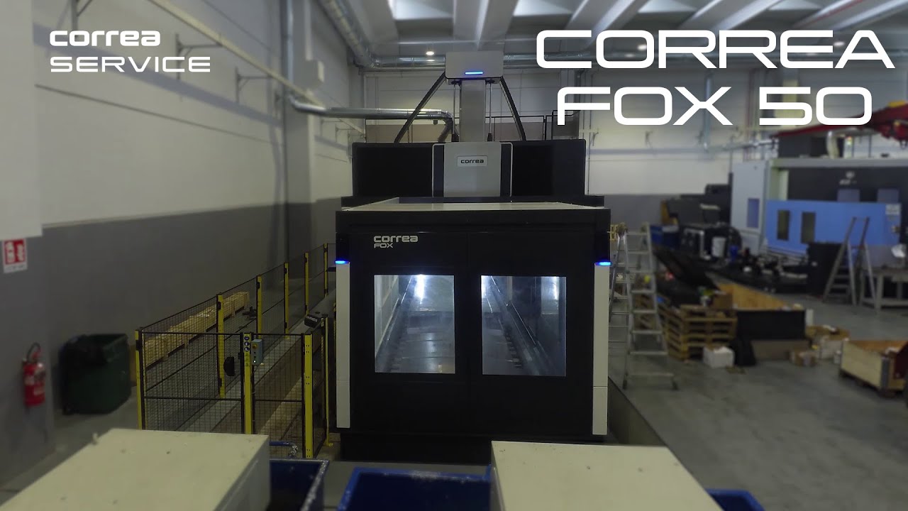 Timelapse Correa FOX 50 NC Service Installation in Italy