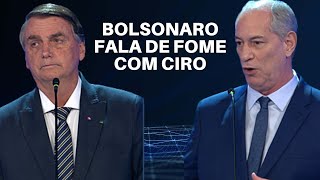Ciro Gomes pergunta a Bolsonaro sobre fome no Brasil