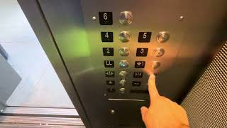 Modded Dover Traction Elevators @ Travis Park Plaza Parking, San Antonio TX