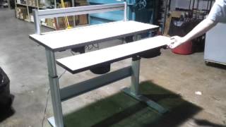 B-K Office Supply. adjustable desk