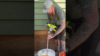 Ryobi cordless power mixer