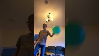Who knew a balloon can knock someone out?
