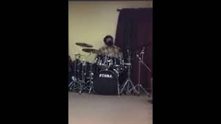 Travon Alexander on drums