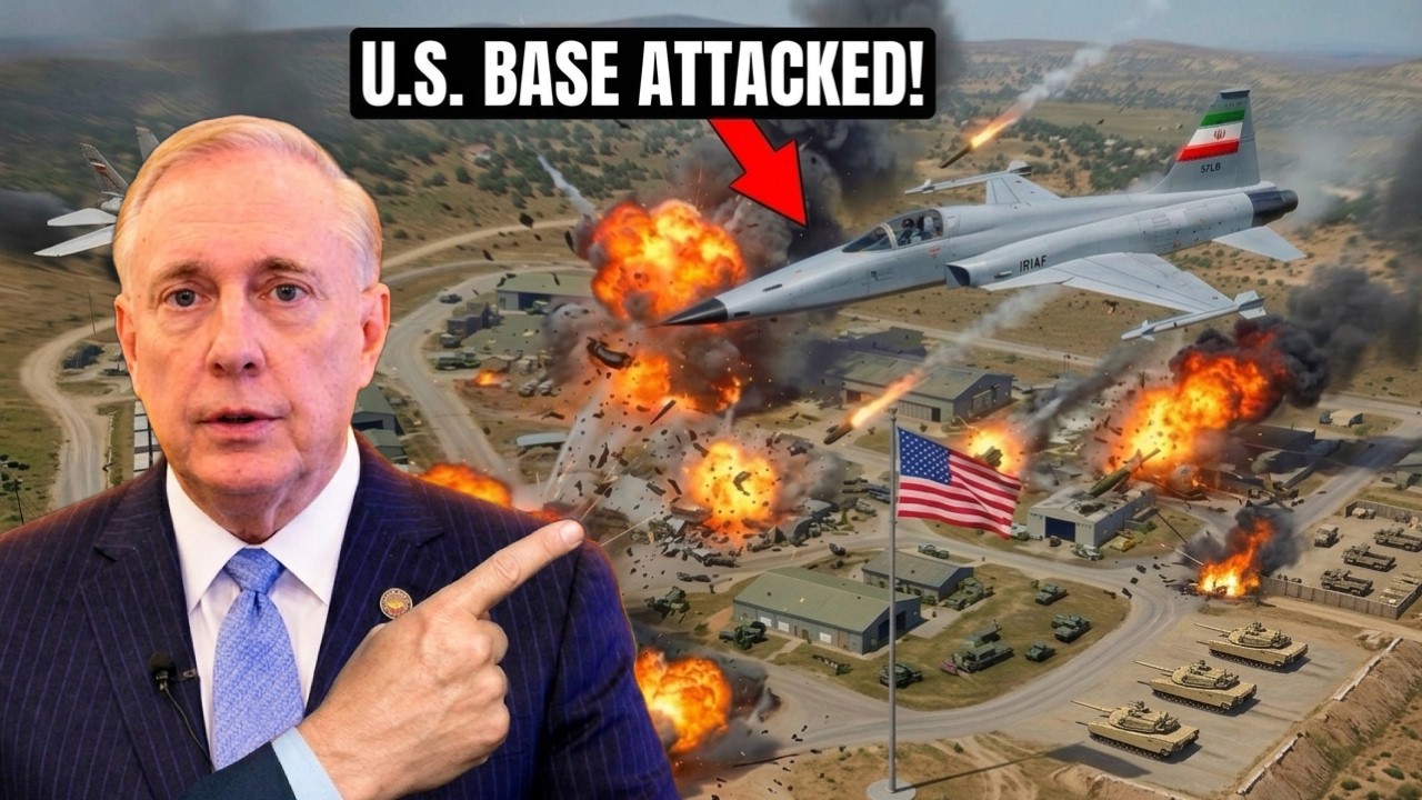 CONFIRMED: Iranian F-5 SMASHES US Base in Kuwait as Iran FLAUNTS Trump’s Demands | Douglas Macgregor
