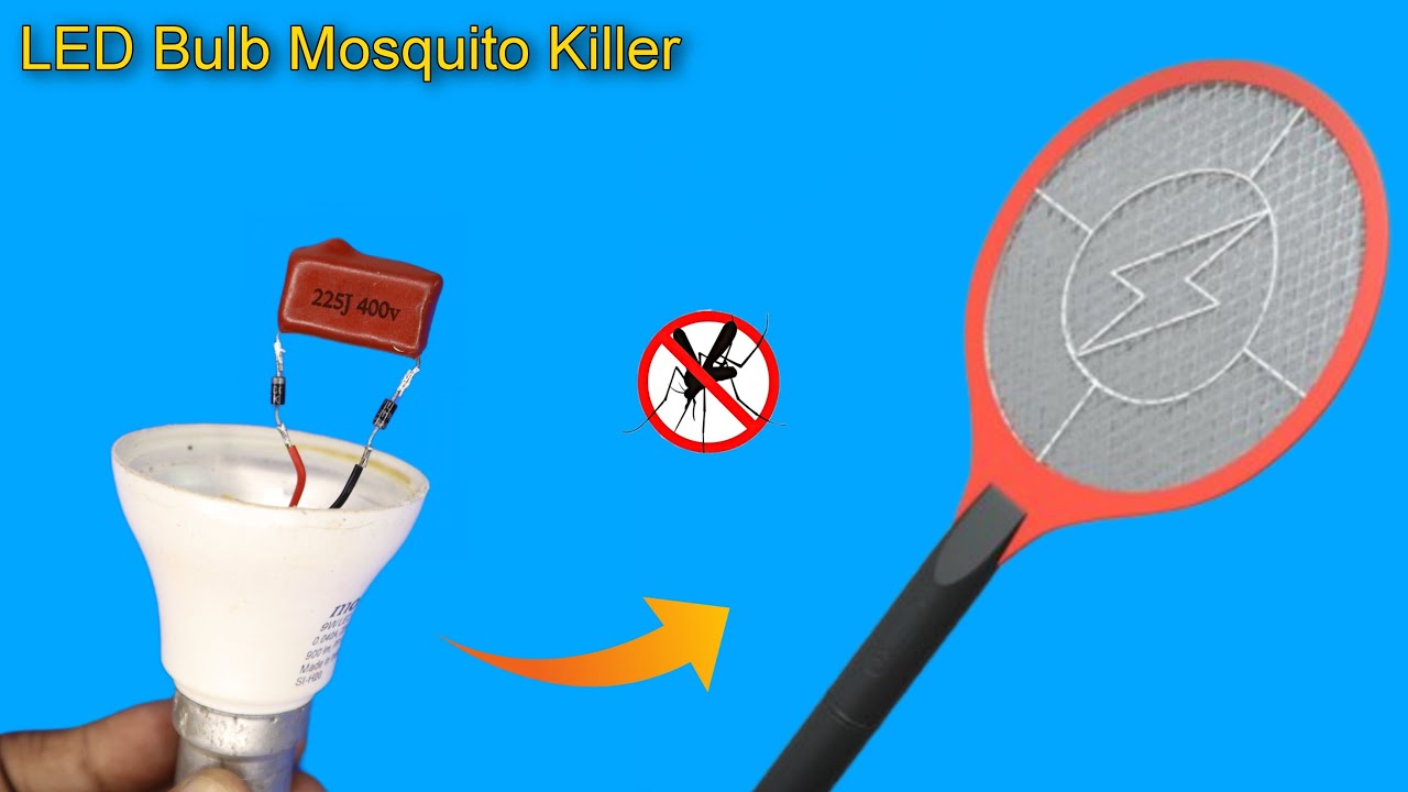 LED Bulb Mosquito Killer | How To Make Mosquito Killer