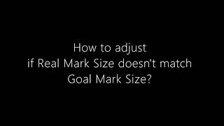 How to adjust Fiber Laser Marking Size: Real Mark Size VS Goal Mark Size