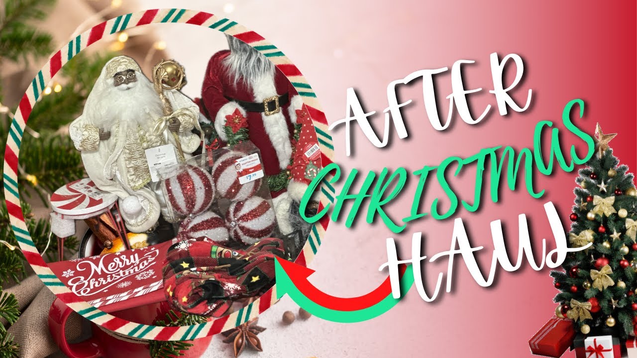 AFTER CHRISTMAS HAUL 2023 haul Hobby Lobby Walmart At Home