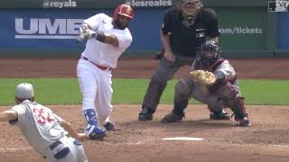 Carlos Santana s 2-run walk-off blast Quick MLB Hits