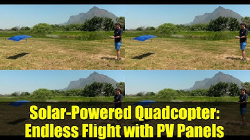 Solar-Powered Quadcopter: Endless Flight with PV Panels