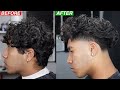 HOW TO FADE CURLY HAIR: Step by Step Taper Fade Tutorial for Beginners
