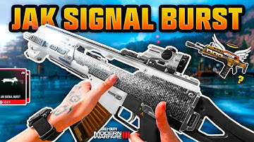 the 1-Burst JAK SIGNAL BURST has Hidden SECRETS [Modern Warfare 3]