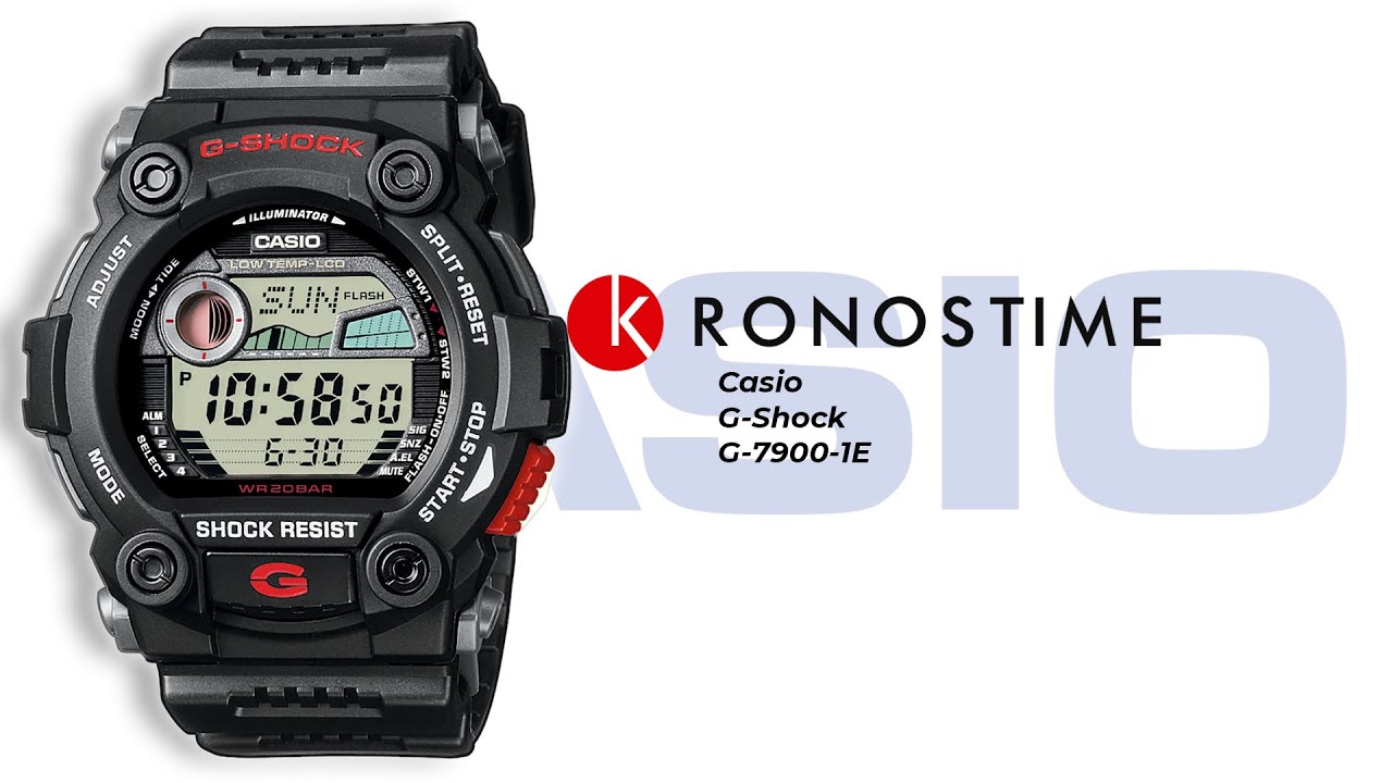 Casio G-Shock G-7900-1E - KronosTime.RU Обзор часов