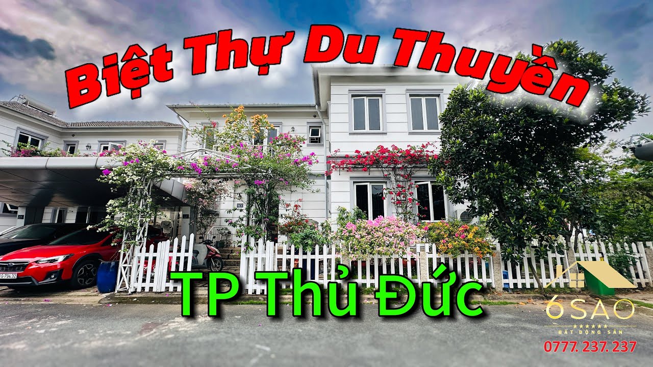 Biệt Thự Thành Phố Thủ Đức có bến Du Thuyền giá chỉ 30 tỷ | BDS 6 Sao