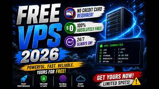 FREE VPS 24/7 (NO CREDIT CARD) FULL ROOT ACCESS | every panel supported
