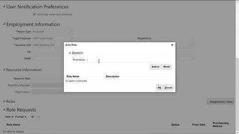 How to Create employee user & link with an existing User in Oracle Fusion Cloud