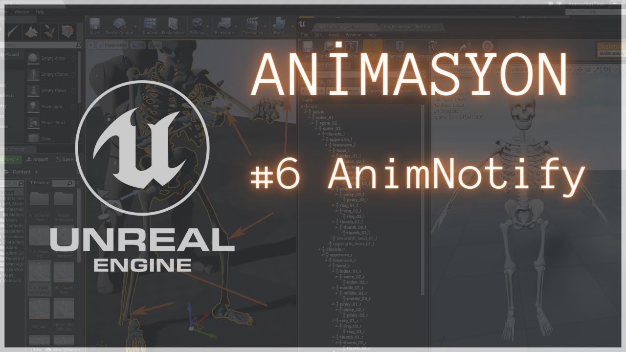 Unreal Engine Animasyon / AnimNotify #6 - YouTube