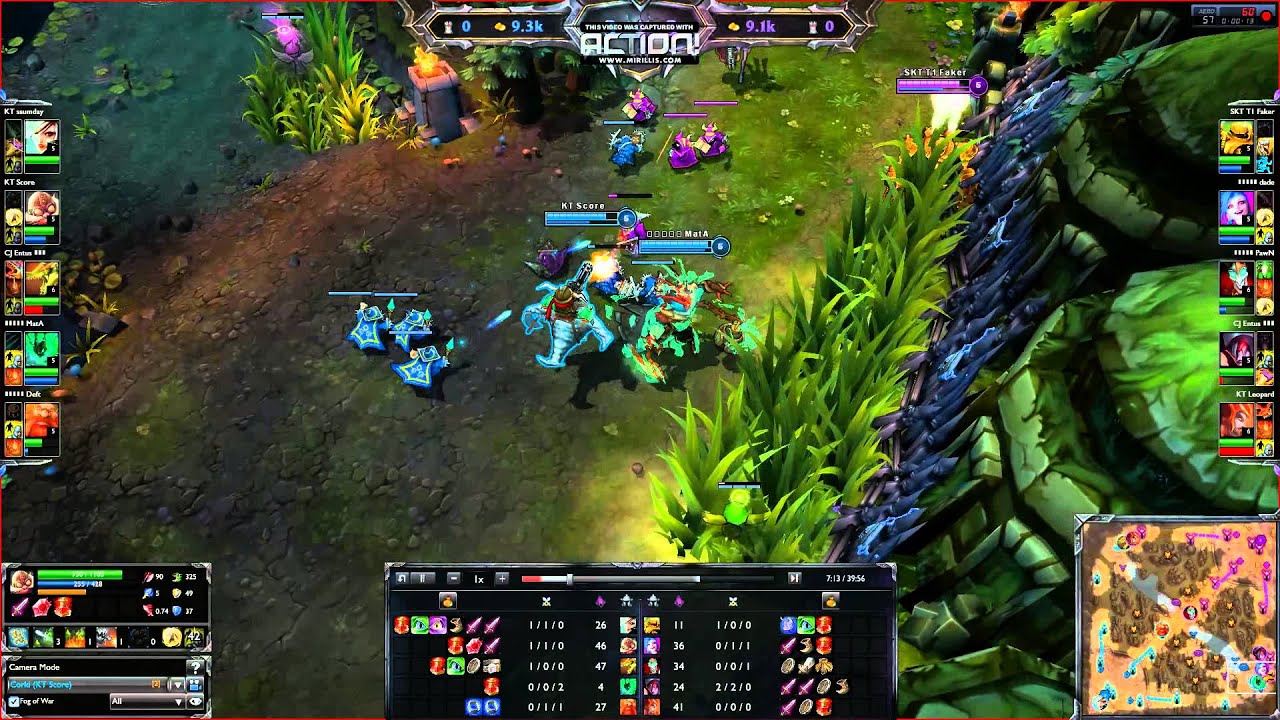 Samsung Galaxy Ozone MaTa (SGO) Thresh vs SKT T1 Faker Blitzcrank