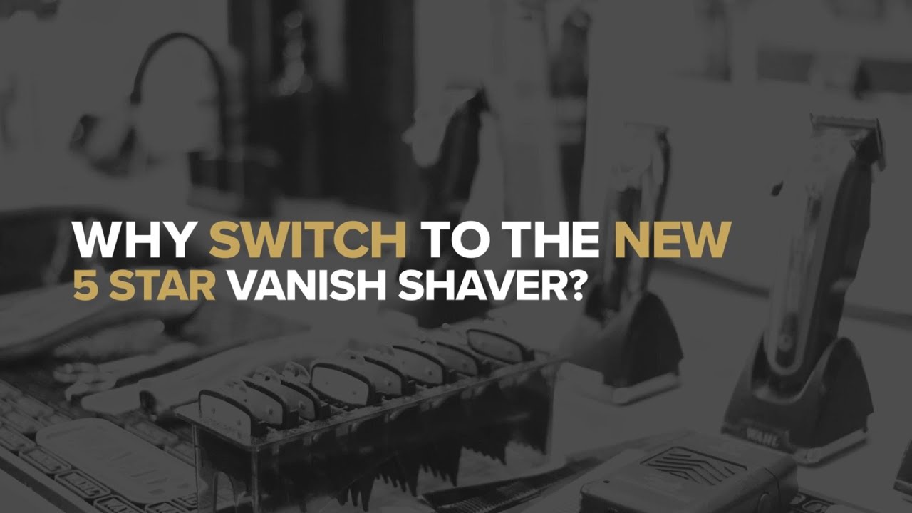  Wahl Professional 5 Star Vanish Shaver & Wahl