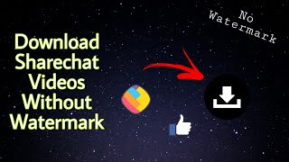 How to download sharechat videos without watermark🤩|Easy way👍|Link in description👇|AT WORLD 2.O 📱 screenshot 5