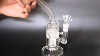 Glass water pipes Hammerhead perc