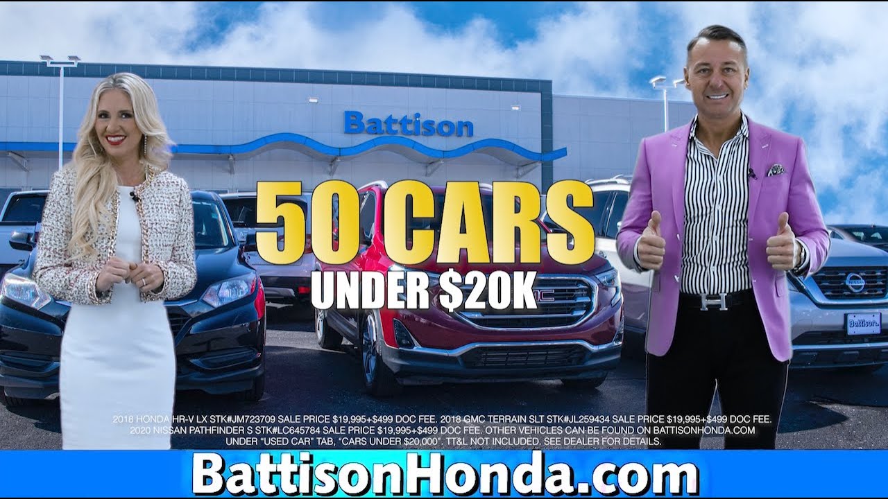 Shop For Cars $20K & Under At Battison Honda OKC - YouTube