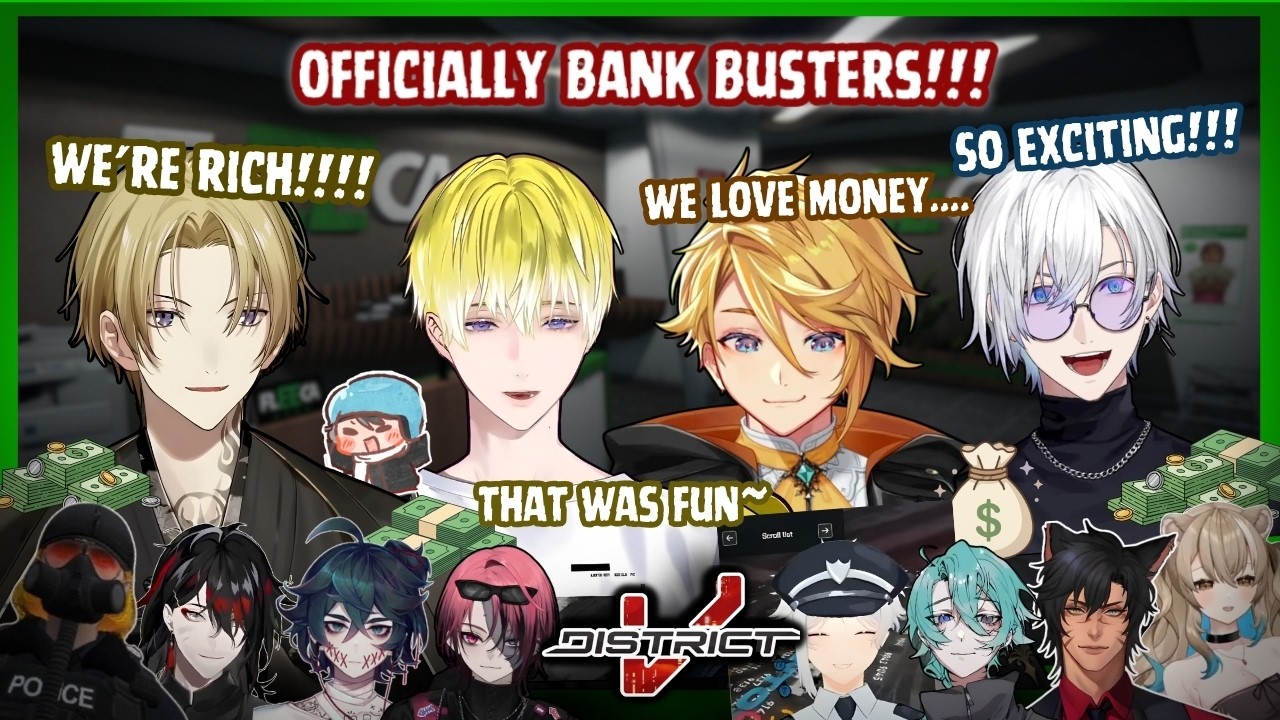 [#DistrictV] Day 6 : The Batchelors Officially Become Bank Busters!!! + a Good Chase