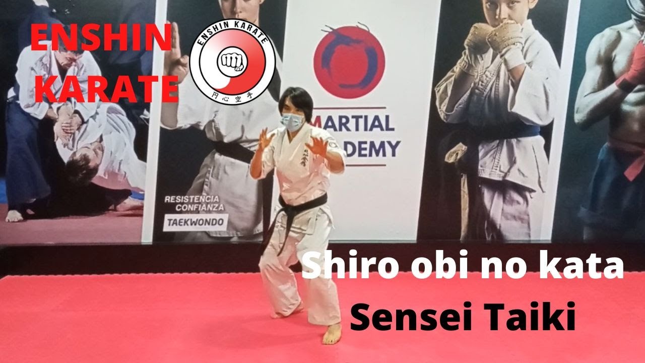 ENSHIN KARATE - SHIRO OBI NO KATA - SENSEI TAIKI - Paso por paso
