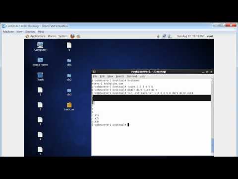 Linux Archive, Backup And Compress Utility (tar, Gzip, Bzip2, 7zip, Zip etc.) Part - 1