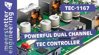 Powerful dual-channel TEC Controller | TEC-1167 from Meerstetter Engineering