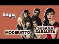 #SagaLive Susana Zabaleta y Moderatto con Adela Micha