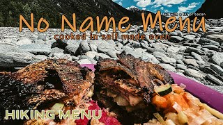 Ultimate Hiking Cooking: NO NAME MEAL in a DIY SMOKER in the RIVER!