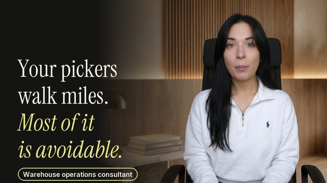 Your pickers walk miles every day: the slotting fix