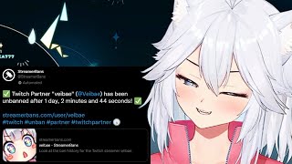 Veibae Got Unbanned On Twitch