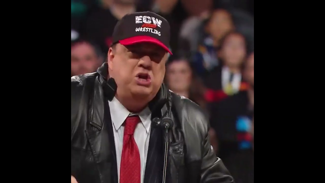 Paul Heyman S Hall Of Fame Speech Was Gold Wwe