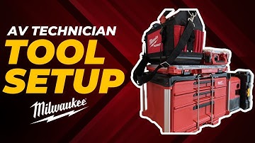 Top AV Technician Tools 2024 | Milwaukee, Klein, + Must-Have Gear for Low-Voltage & Networking