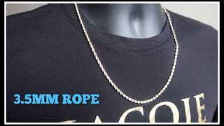 2.5MM Rope Chain (DIAMOND CUT) - Jacoje